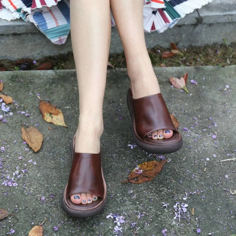 Summer Beach Holiday Wedges Women Slippers Women Sandals - Image 4